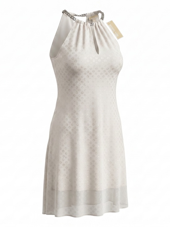 MICHAEL Michael Kors Dresses & Skirts - MICHAEL Michael Kors Cream and Gold Dress Size XSmall
